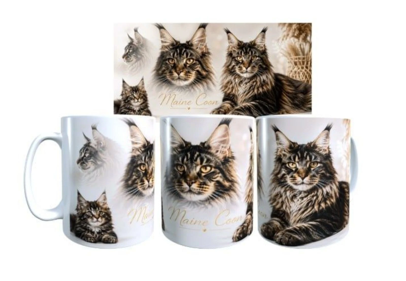 Mug chats Maine Coon , passionné 